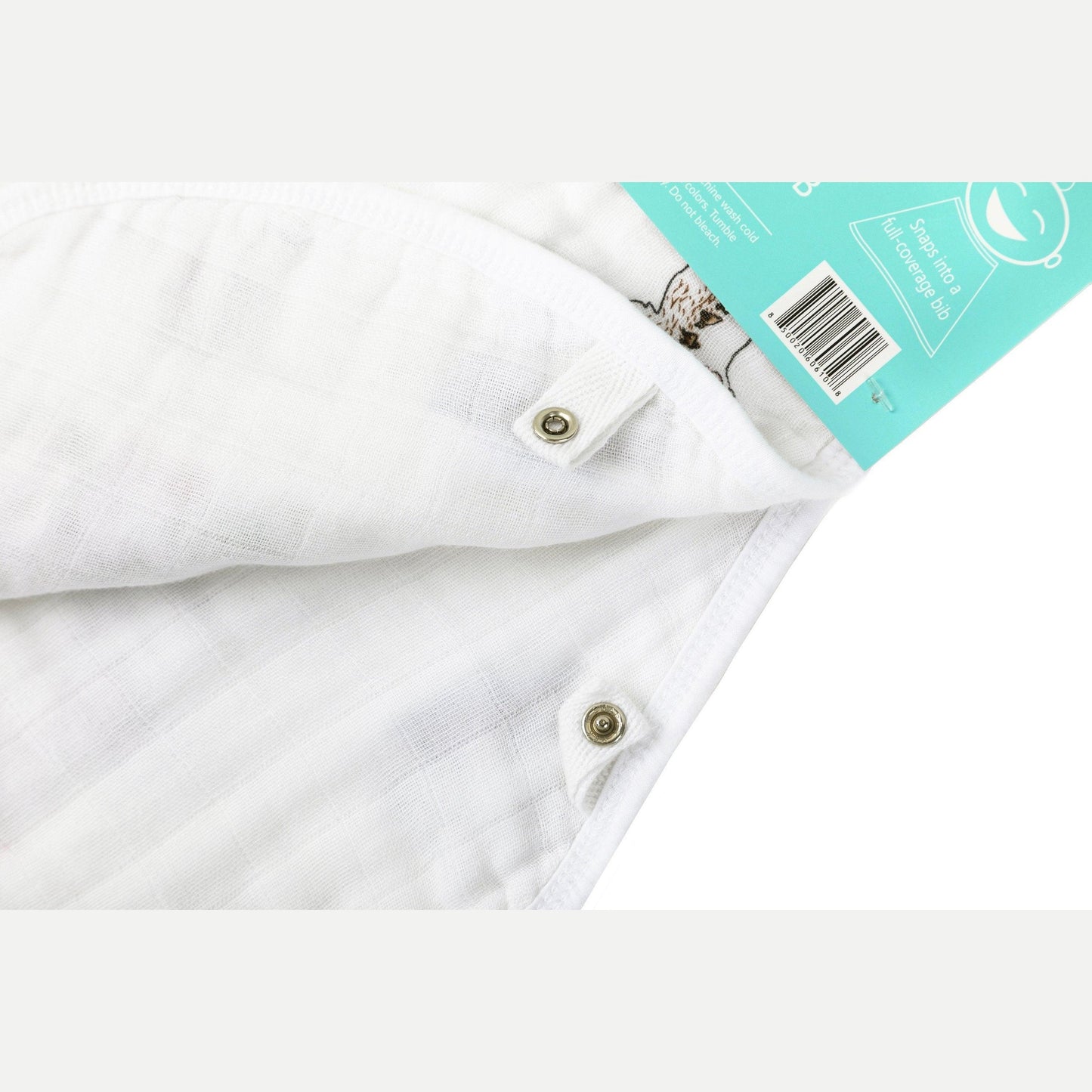 Massachusetts Baby Burp Cloth and Bib 2 in 1 Breathable Bamboo Blend