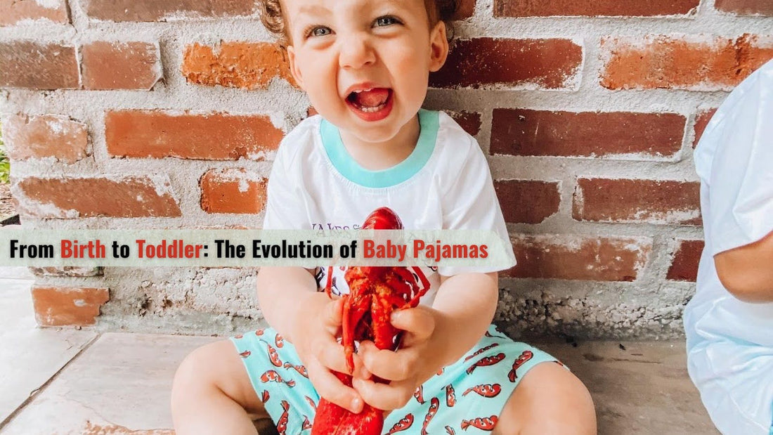 From Birth to Toddler: The Evolution of Baby Pajamas - Little Hometown
