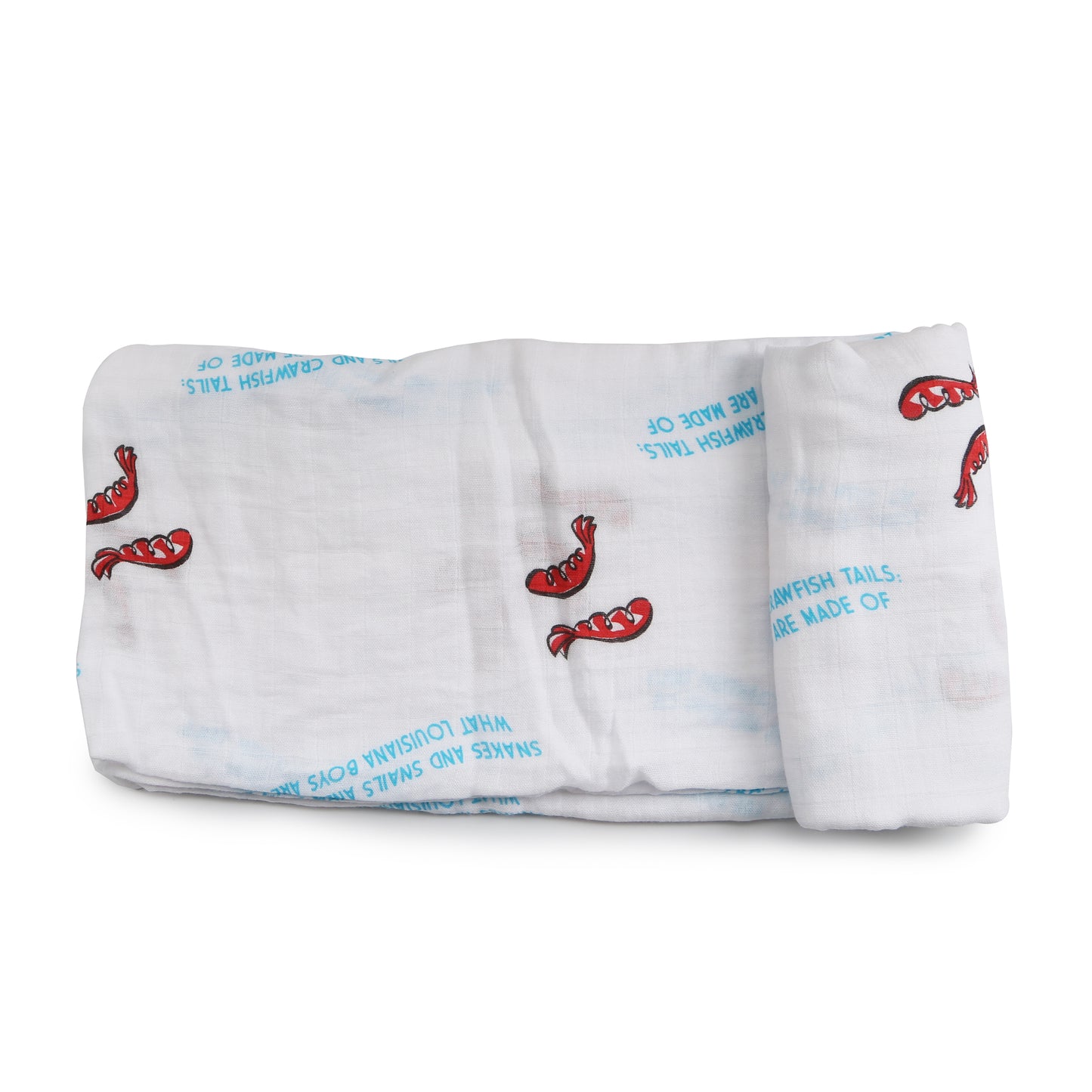 Louisiana Baby Boy Baby Muslin Swaddle Receiving Blanket Extra Large 47 x 47