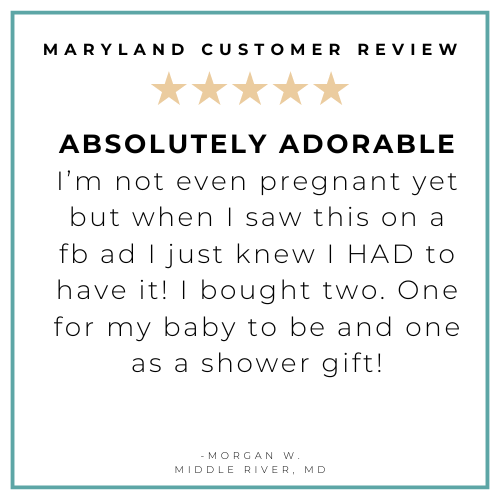 Maryland Baby Burp Cloth and Bib 2 in 1  Absorbent and Gentle on Newborn Skin