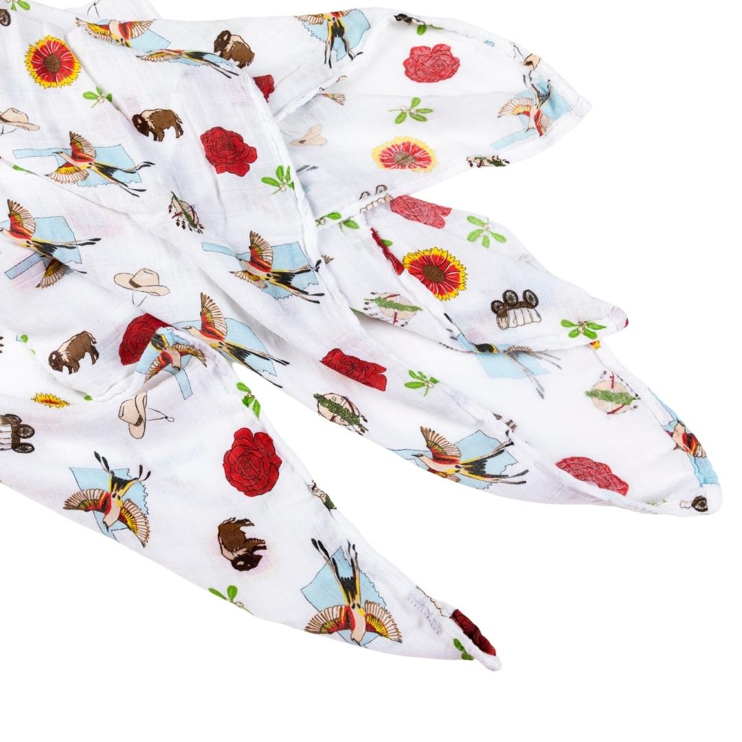 Oklahoma Baby Swaddle Blanket Made to Grow with Your Little One