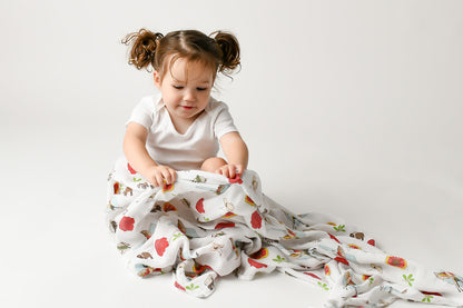 Oklahoma Baby Swaddle Blanket Made to Grow with Your Little One