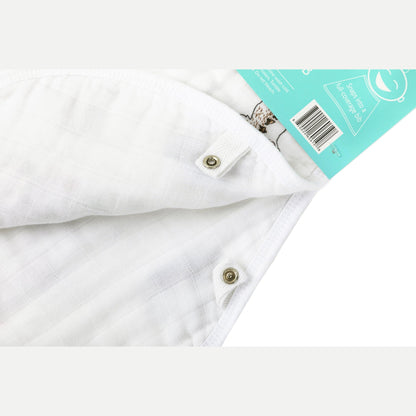 Massachusetts Baby Burp Cloth and Bib 2 in 1  Breathable Bamboo Blend