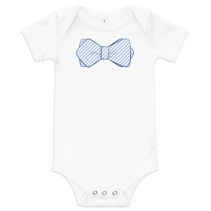 Blue Bowtie Onesie Newborn Coming Home Essential
