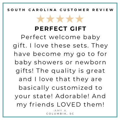 Charleston Rainbow – South Carolina – Baby Gift Bundle - Little Hometown