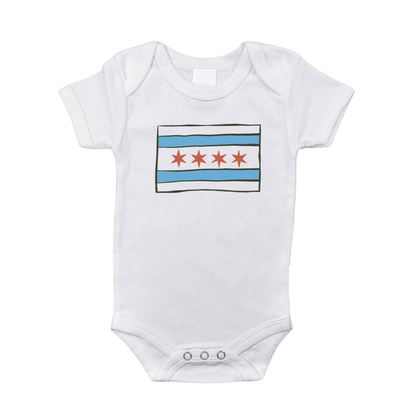 Chicago Flag Baby Gift Bundle - Little Hometown