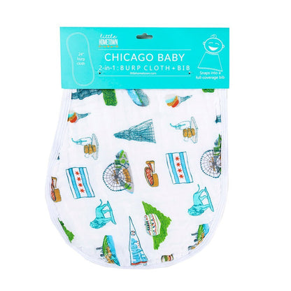 Chicago Flag Baby Gift Bundle - Little Hometown