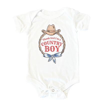 Country Boy Onesie Newborn Coming Home Essential