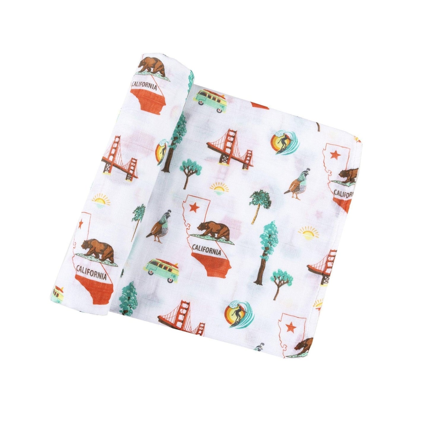 California Baby Muslin Swaddle Blanket Made to Grow with Your Little One