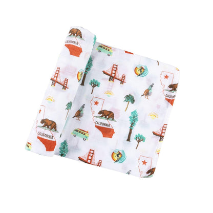 California Baby Muslin Swaddle Blanket Made to Grow with Your Little One