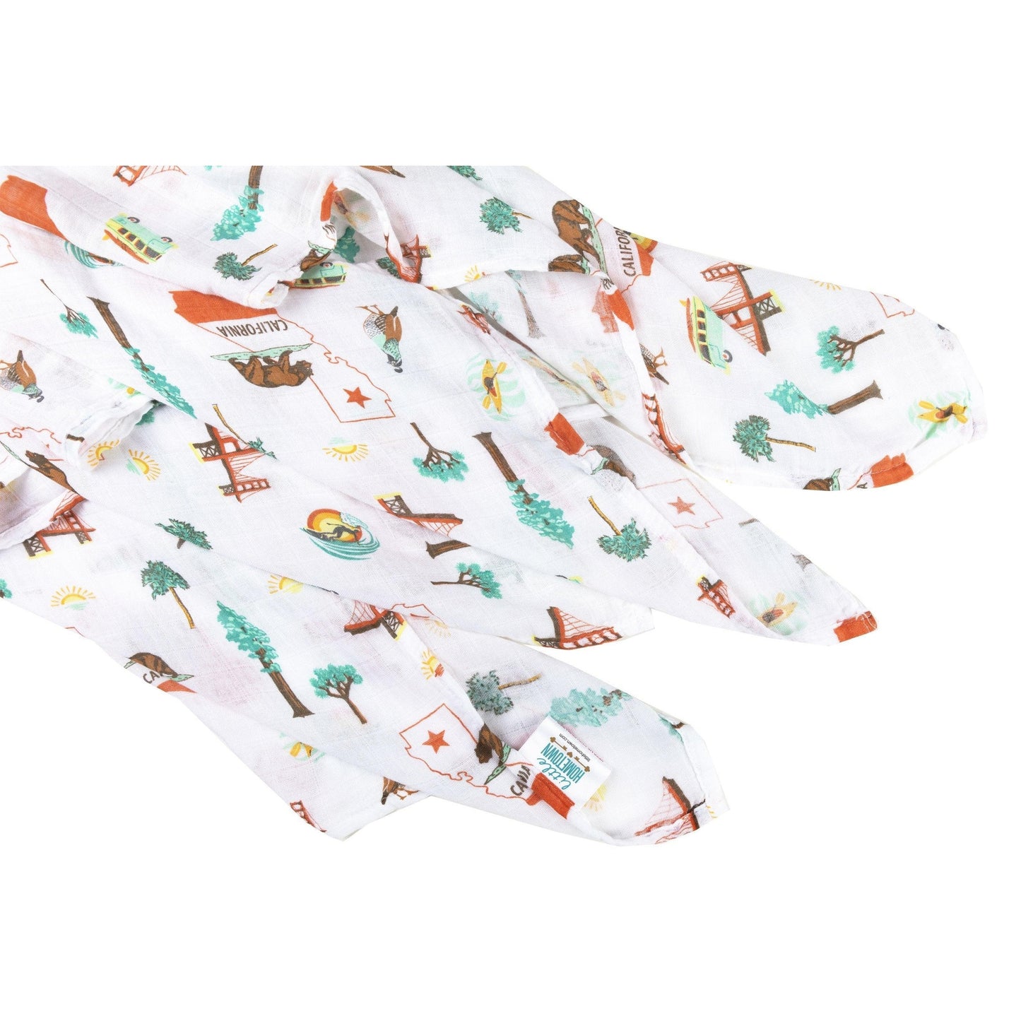 California Baby Muslin Swaddle Blanket Made to Grow with Your Little One