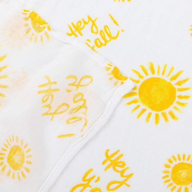 Hey Y'all! Swaddle Baby Muslin Swaddle Receiving Blanket Soft Bamboo Cotton Blend