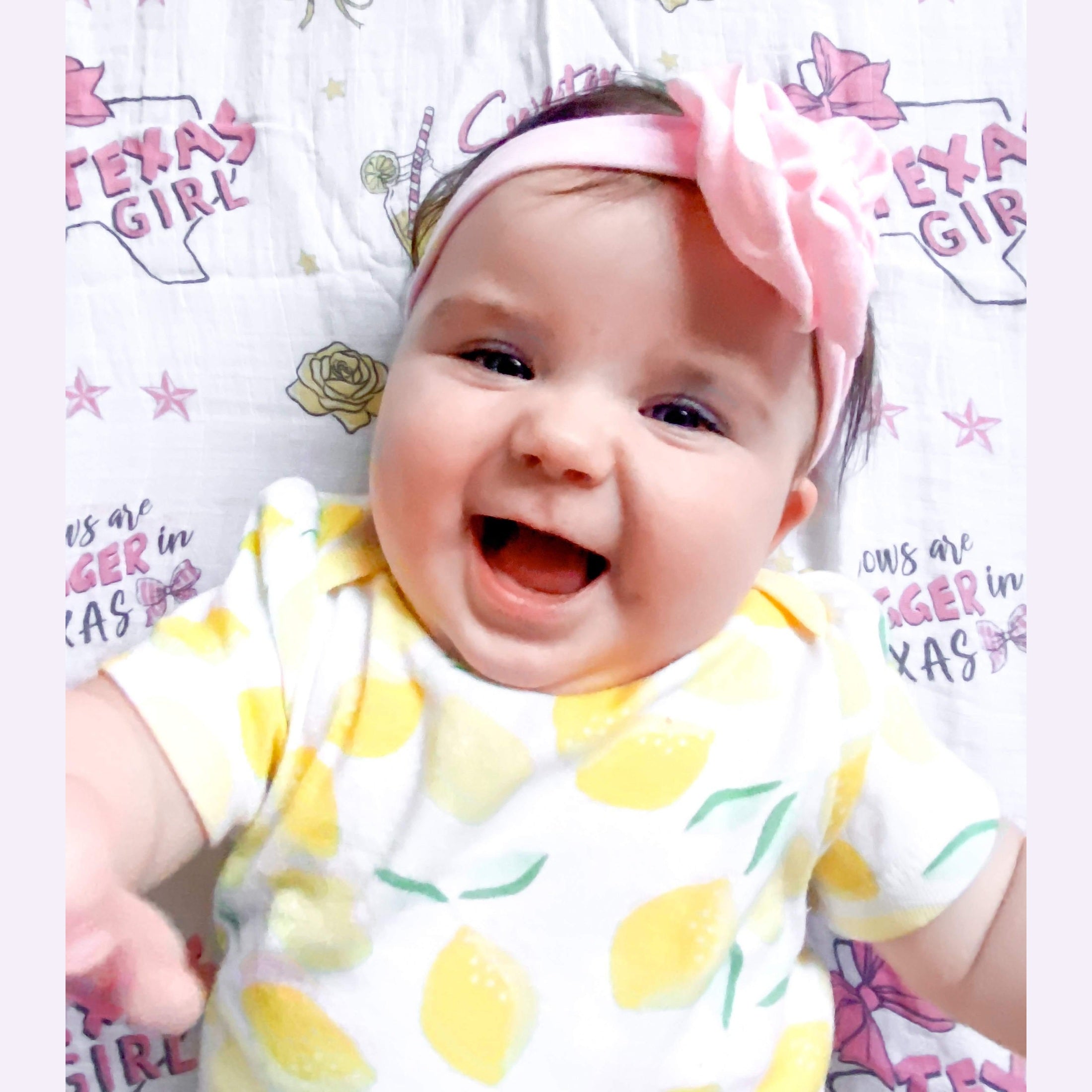 Texas Girl Baby | Muslin Swaddle Blanket – Little Hometown