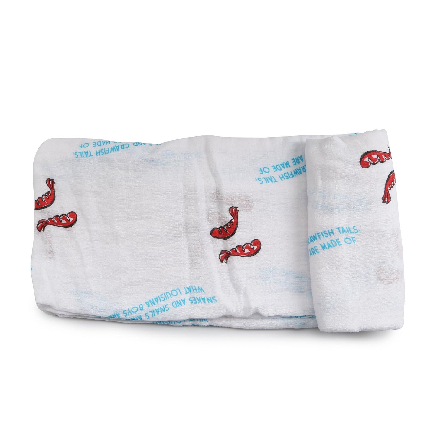 Louisiana Baby Boy Baby Muslin Swaddle Receiving Blanket Extra Large 47 x 47