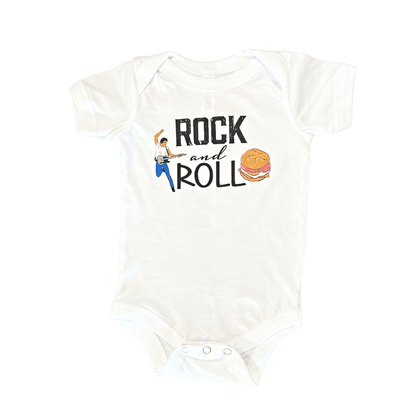 New Jersey Rock and Roll Onesie Stretch Cotton Bodysuit up to 18 Months