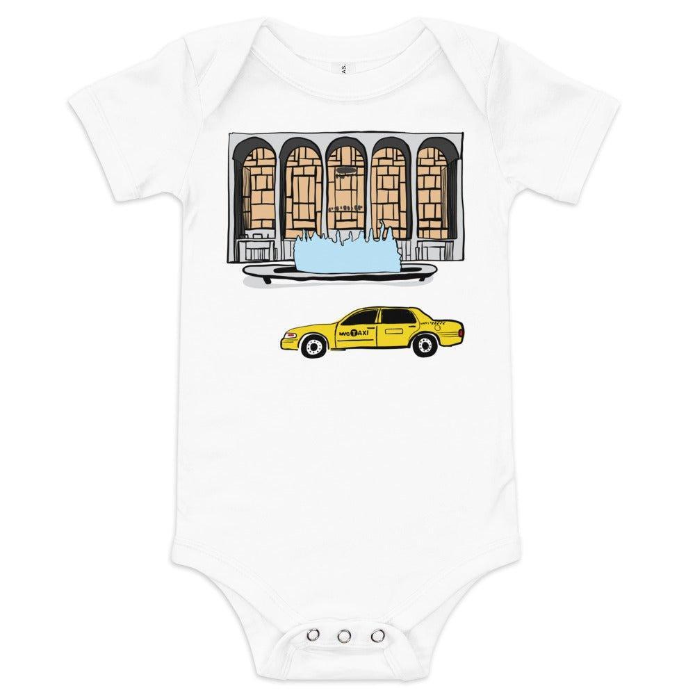 New York City Lincoln Center Baby Onesie NYC Everyday Newborn Outfit