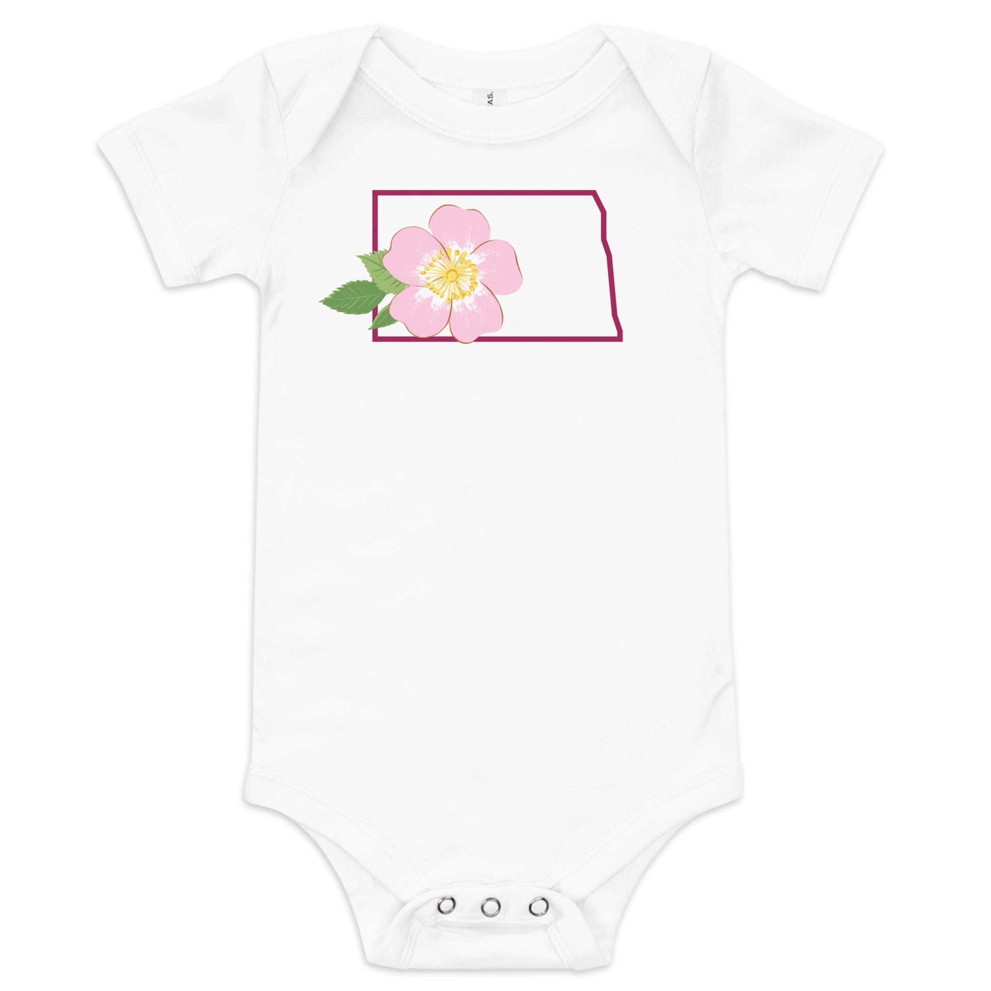 North Dakota Baby Onesie - Little Hometown