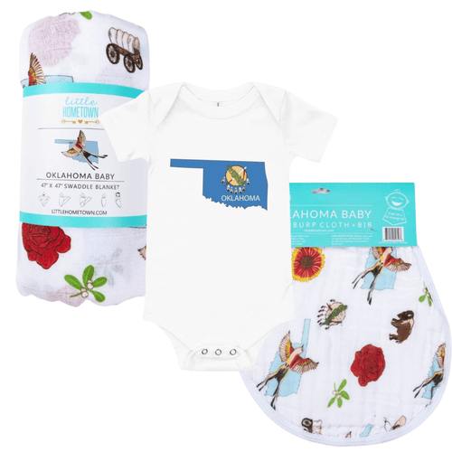 Oklahoma State Baby Gift Bundle - Little Hometown