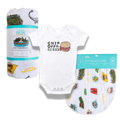 Pittsburgh Baby (Chipped Ham) Gift Bundle - Little Hometown