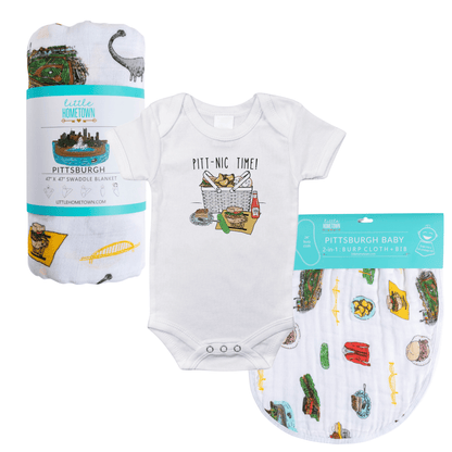 Pittsburgh Picnic Baby Gift Bundle - Little Hometown