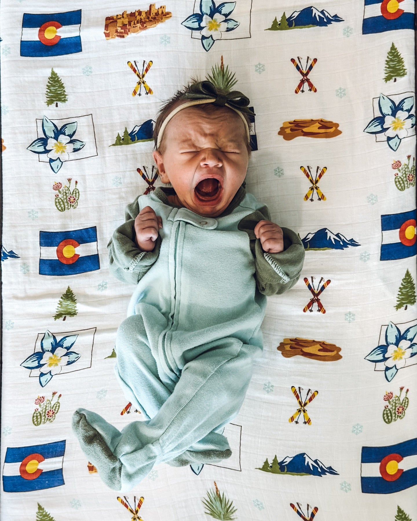 Colorado Baby Muslin Swaddle Blanket Extra Large 47 x 47