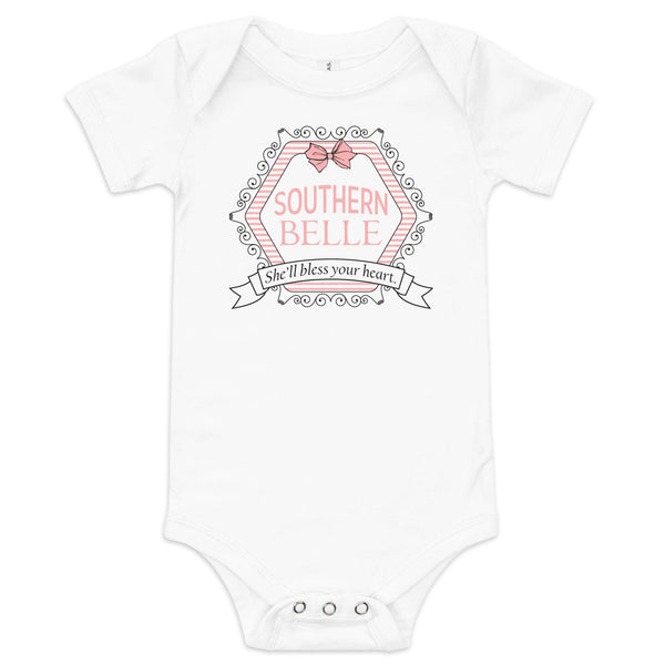 Southern Belle Onesie: Adorable Baby Girl Clothes Buy Now