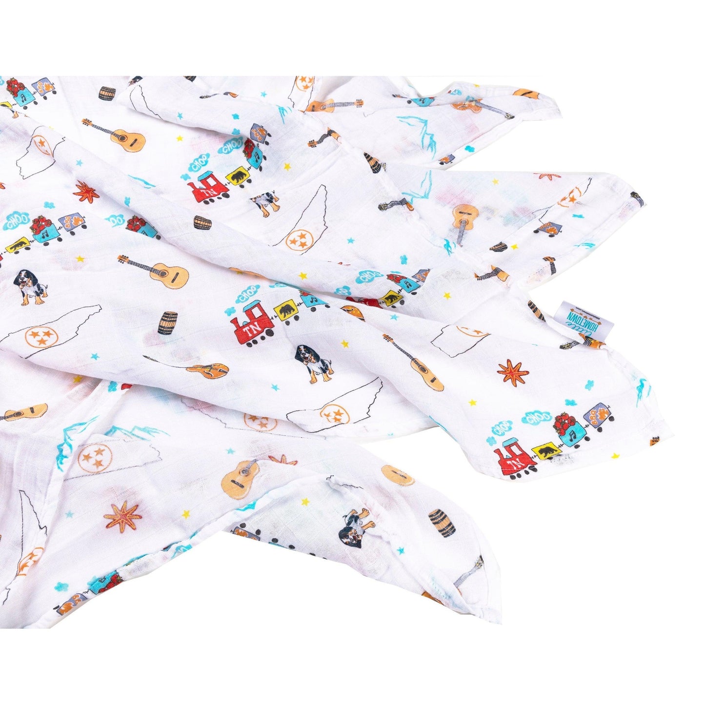 Tennessee Baby Muslin Swaddle Receiving Blanket Perfect Baby Shower Essential