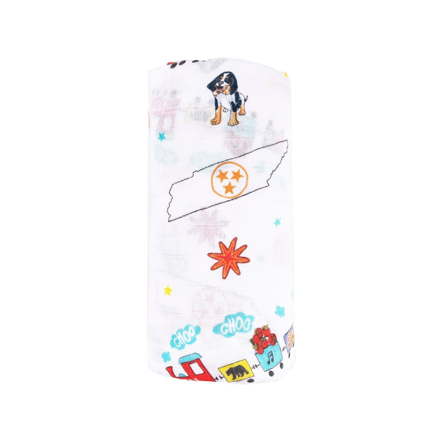 Tennessee Baby Muslin Swaddle Receiving Blanket Perfect Baby Shower Essential